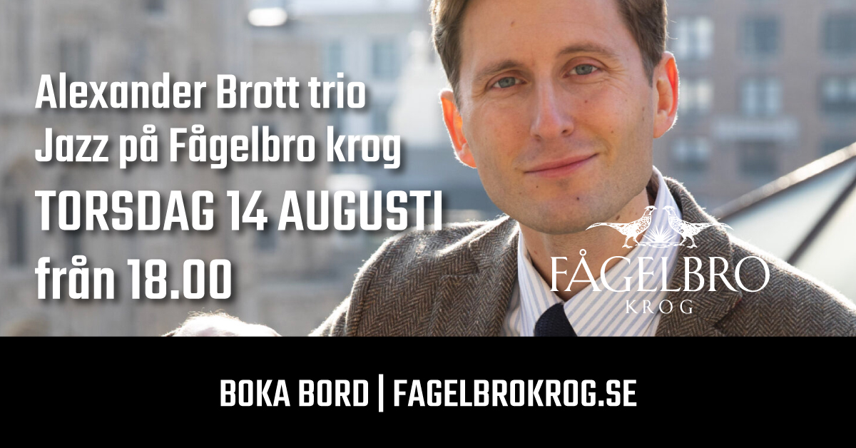 Jazzkväll på Fågelbro krog 14 augusti